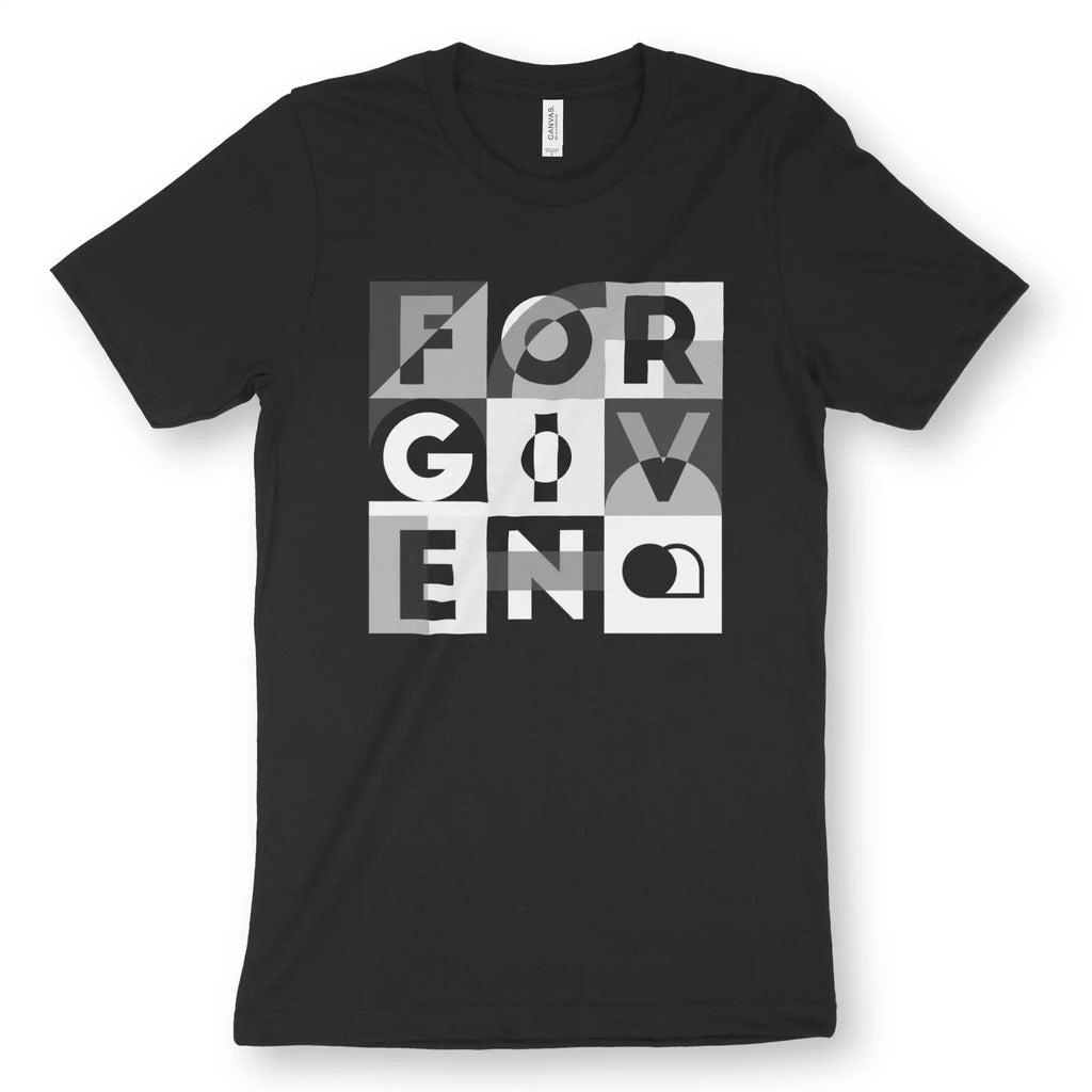 FORGIVEN 4.0 – Unisex Christian T-Shirt designed by 3rd Day Christian Clothing.