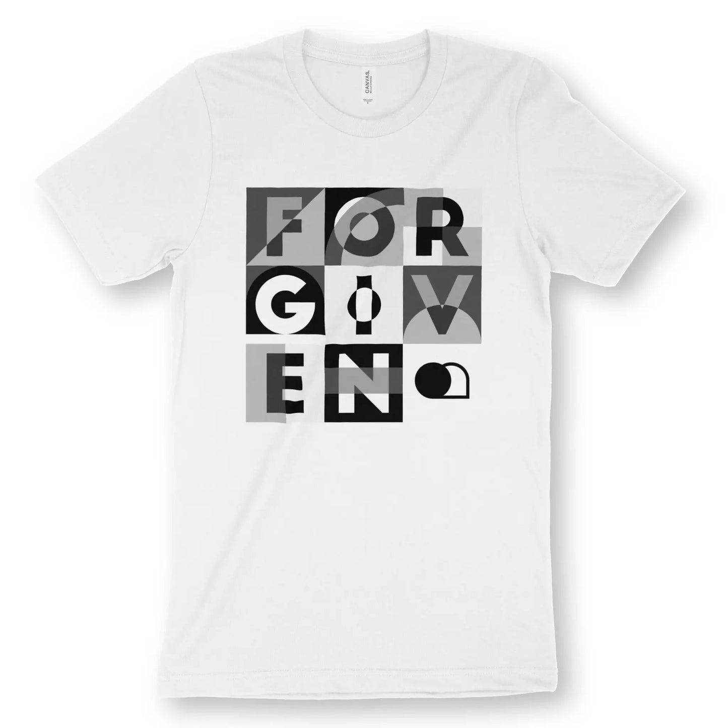 FORGIVEN 4.0 | Premium Unisex Christian T-Shirt designed by 3rd Day Christian Clothing.