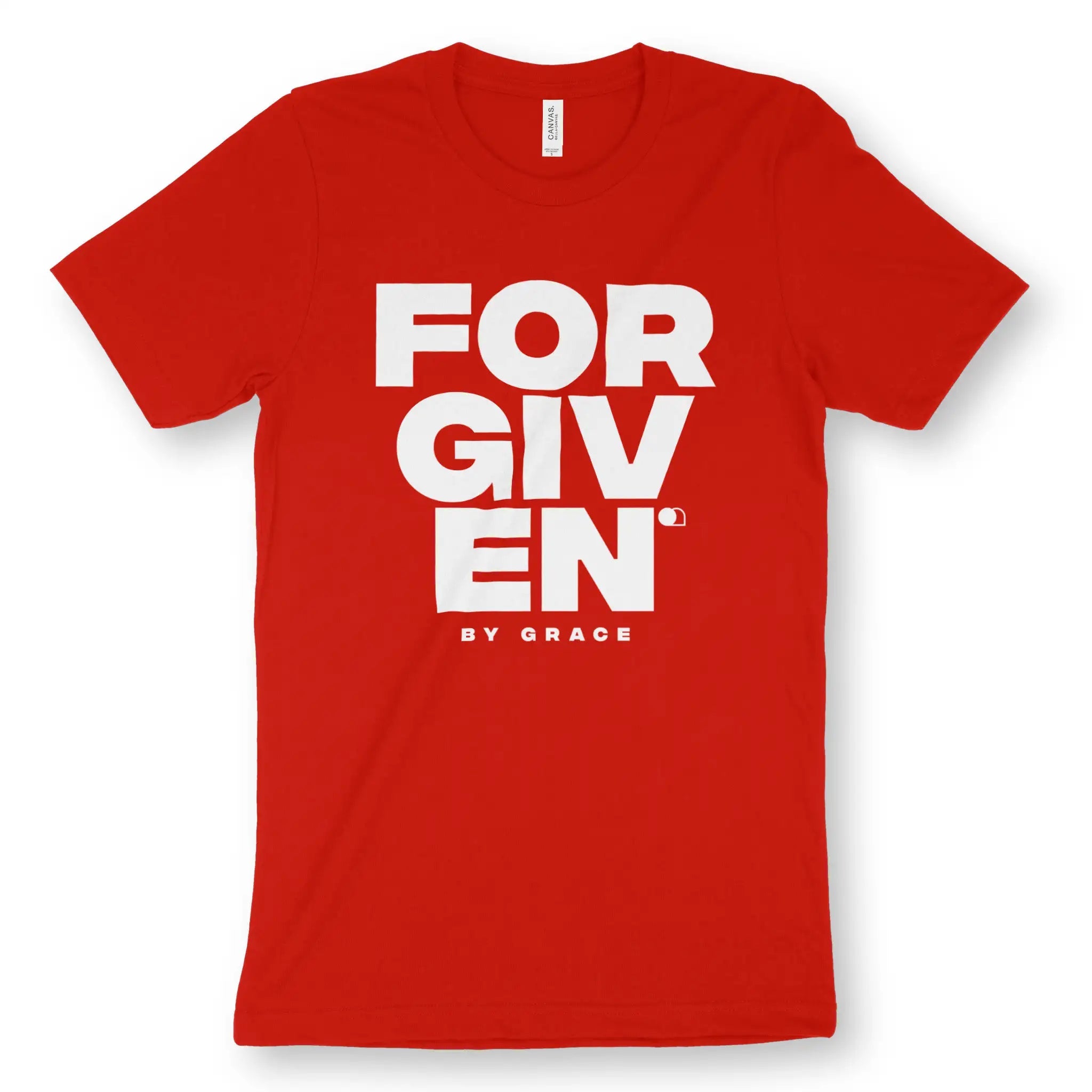 FORGIVEN BY GRACE – Unisex Christian T-Shirt designed by 3rd Day Christian Clothing.