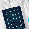 FORGIVEN. (Colossians 2:13) – Unisex Christian T-Shirt designed by 3rd Day Christian Clothing.