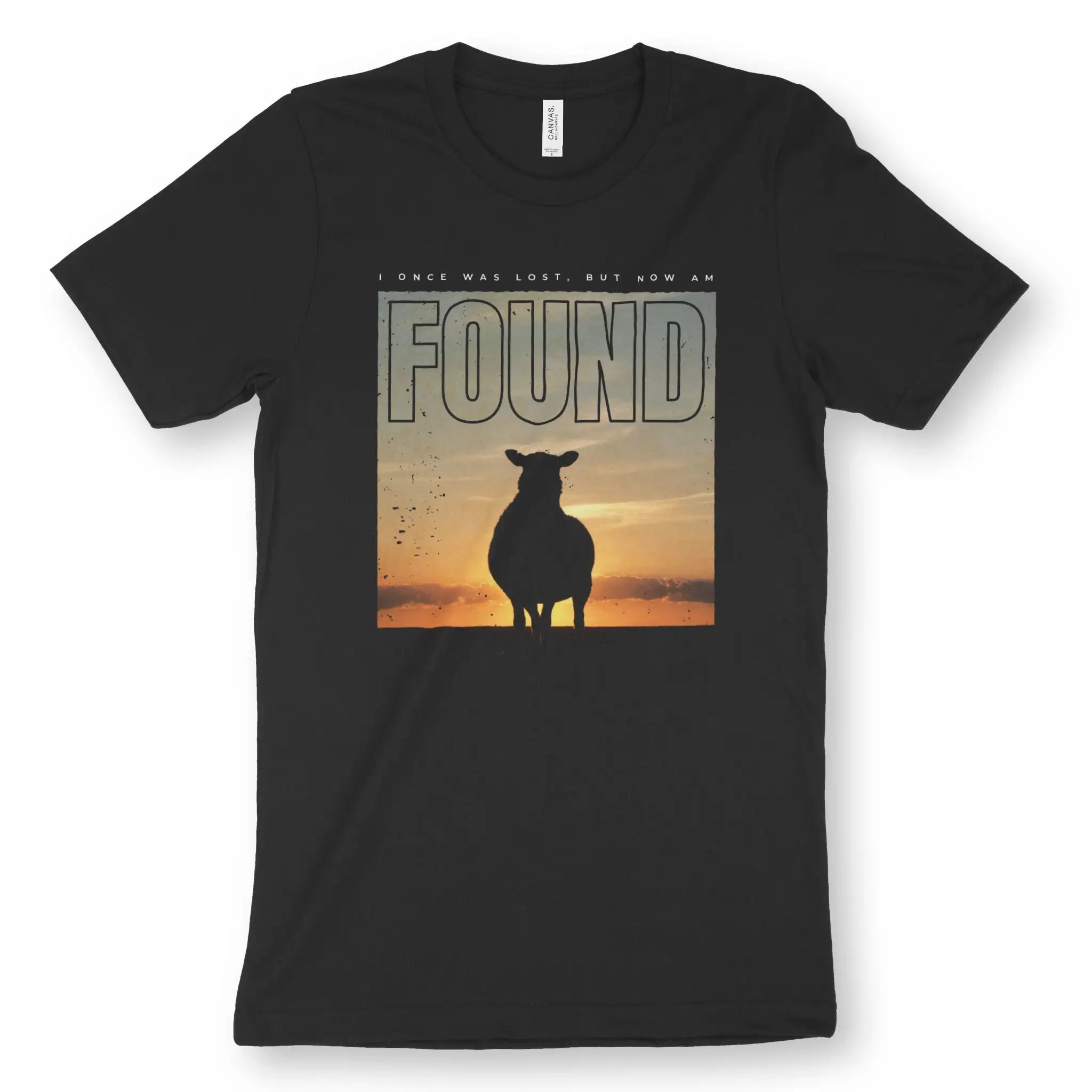 FOUND (I Once Was Lost) – Unisex Christian T-Shirt designed by 3rd Day Christian Clothing.