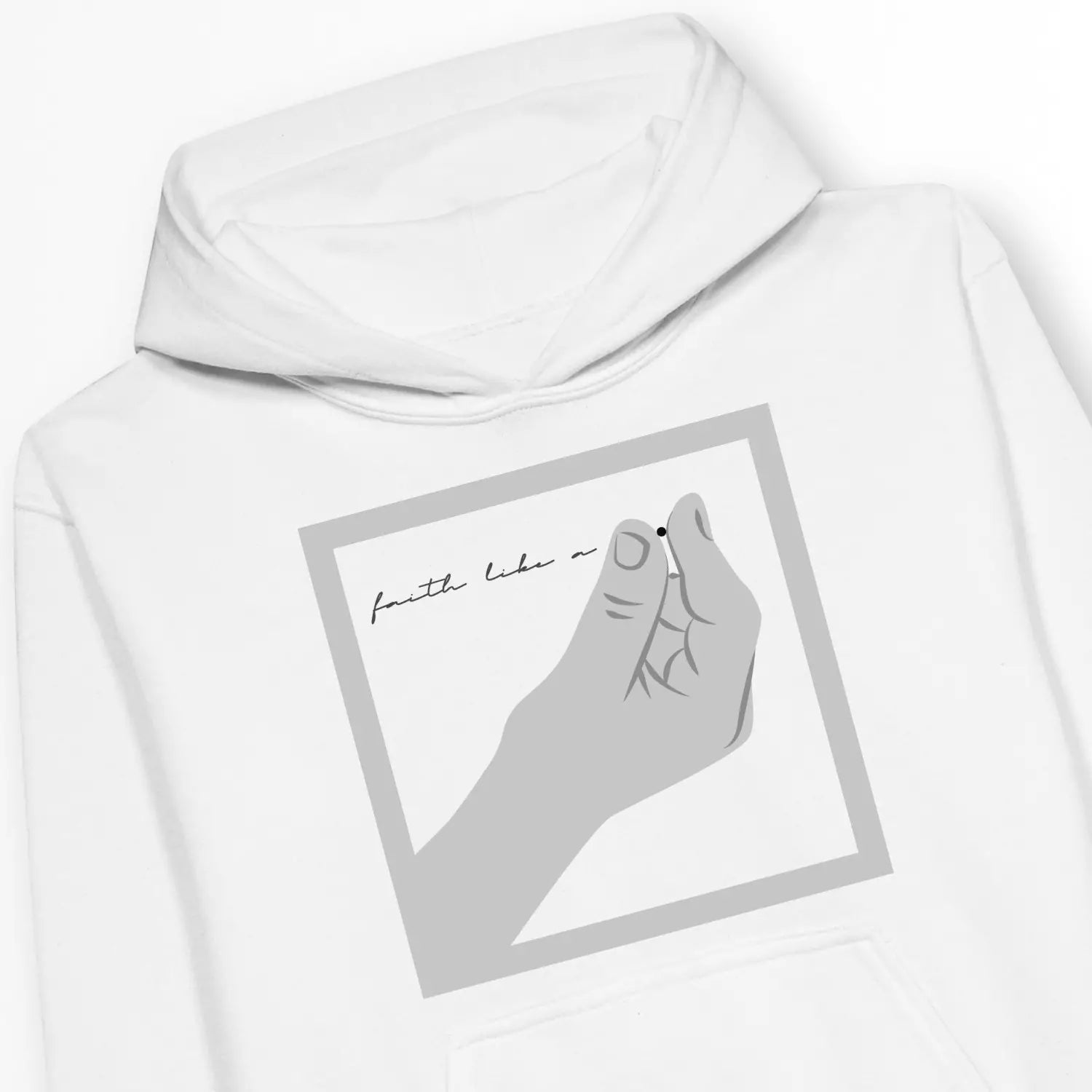 Faith Like A Mustard Seed 2.0 – Kids' Christian Hoodie designed by 3rd Day Christian Clothing.