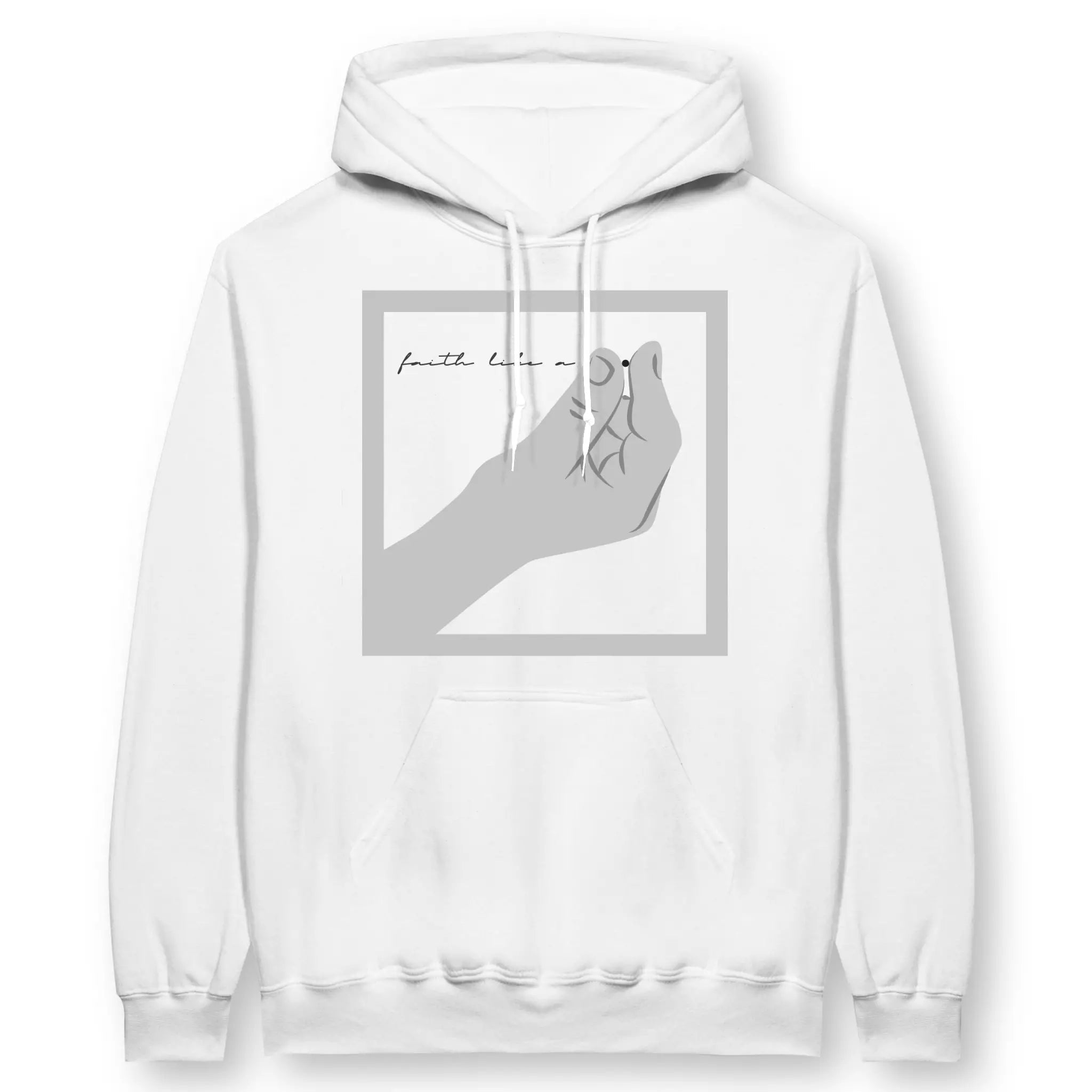 Faith Like A Mustard Seed 2.0 – Unisex Christian Hoodie designed by 3rd Day Christian Clothing.