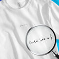Faith Like A Mustard Seed – Unisex Christian T-Shirt designed by 3rd Day Christian Clothing.