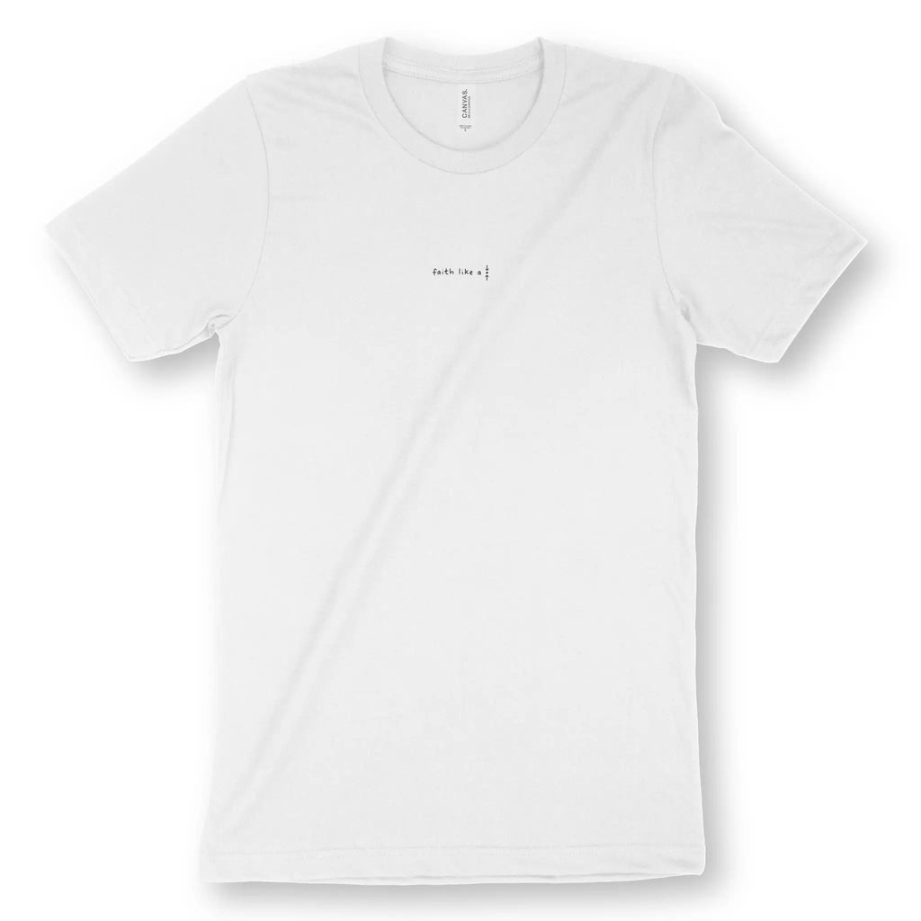 Faith Like A Mustard Seed – Unisex Christian T-Shirt designed by 3rd Day Christian Clothing.