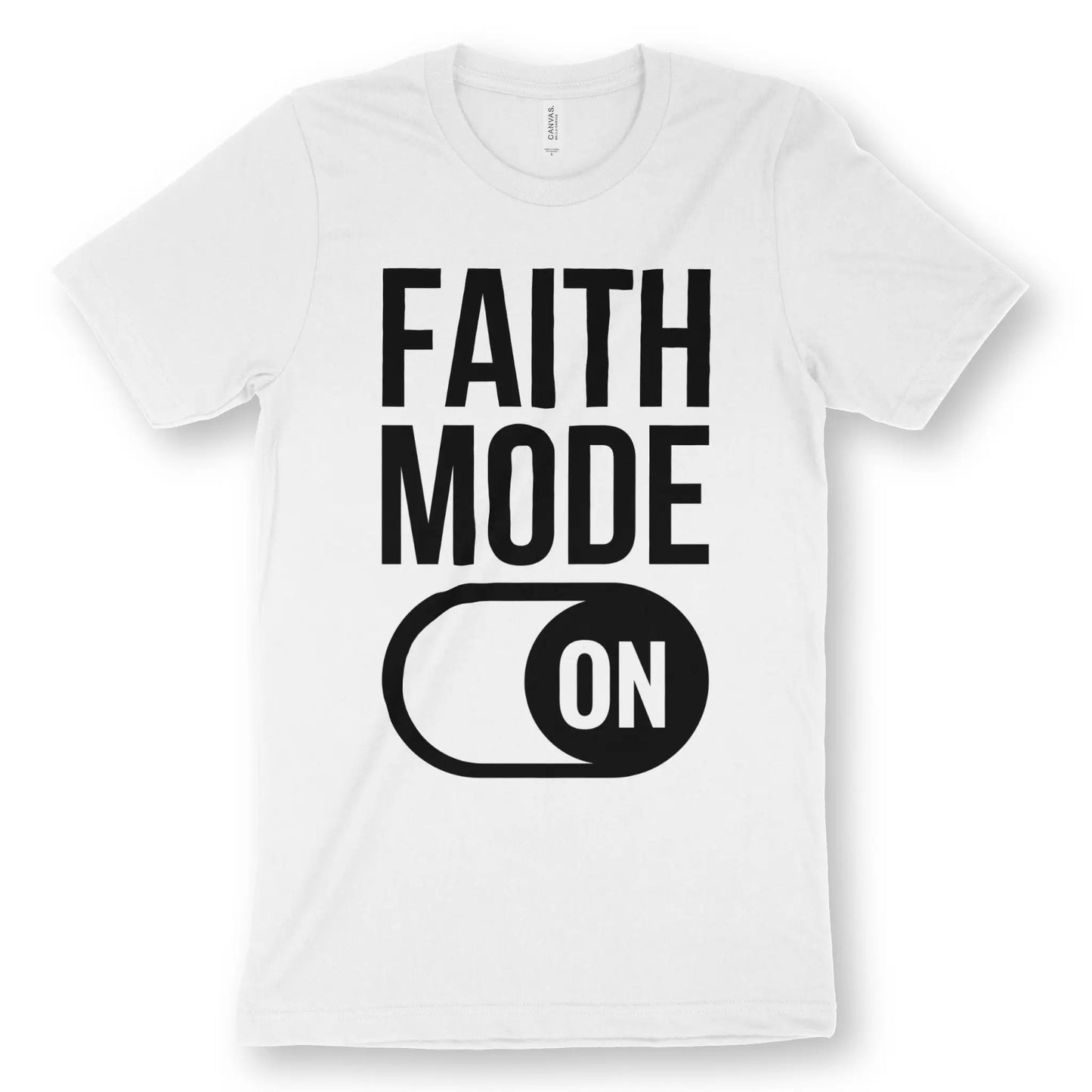 Faith Mode | Premium Unisex Christian T-Shirt designed by 3rd Day Christian Clothing.