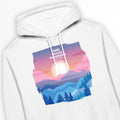 Faith Moves Mountains (Matt. 17:20) – Unisex Christian Hoodie designed by 3rd Day Christian Clothing.