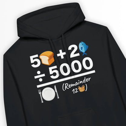 Feeding of The 5000 (Equation) 2.0 | Premium Unisex Christian Hoodie designed by 3rd Day Christian Clothing.