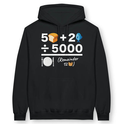 Feeding of The 5000 (Equation) 2.0 | Premium Unisex Christian Hoodie designed by 3rd Day Christian Clothing.