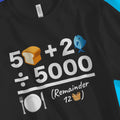 Feeding of The 5000 (Equation, 2nd Edition) – Unisex Christian T-Shirt designed by 3rd Day Christian Clothing.