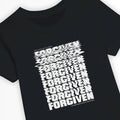 Forgiven (Warped) – Kids' Christian T-Shirt designed by 3rd Day Christian Clothing.