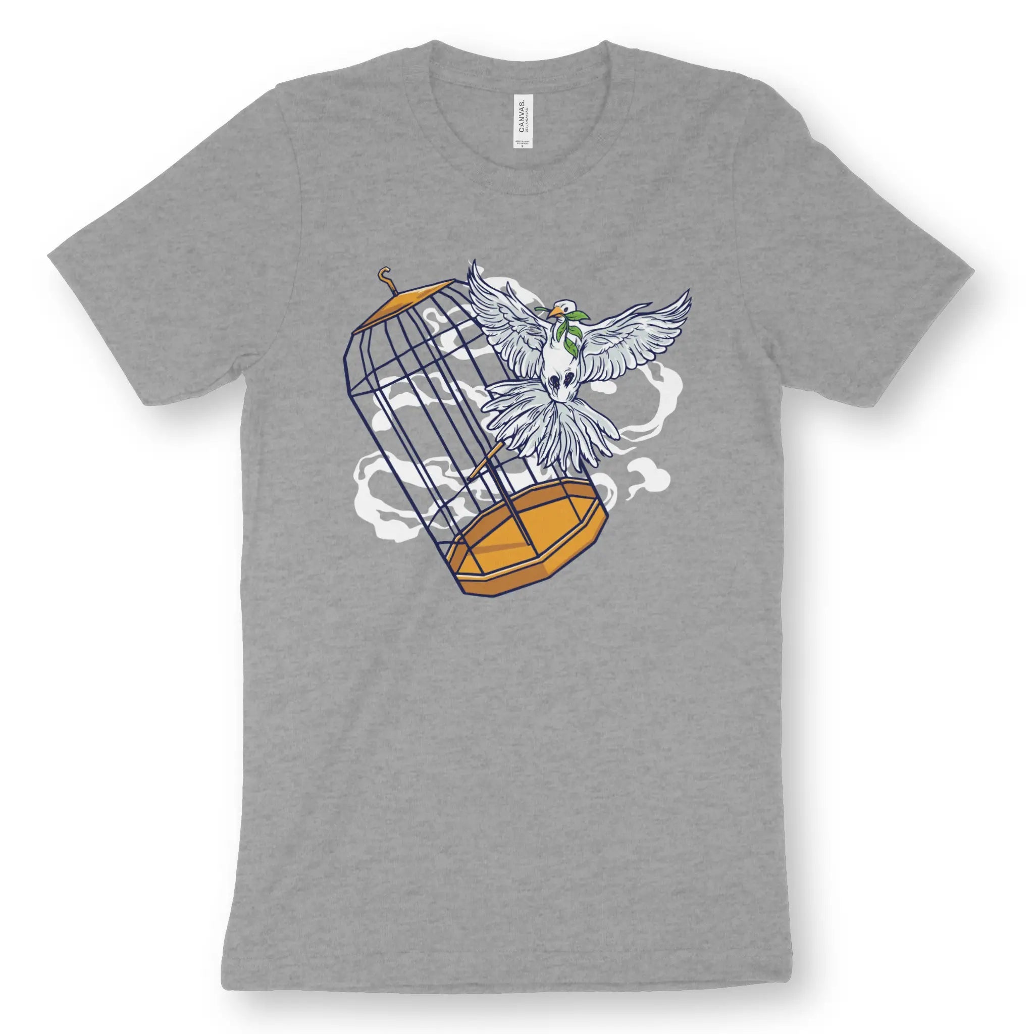 Freedom + Hope – Unisex Christian T-Shirt designed by 3rd Day Christian Clothing.