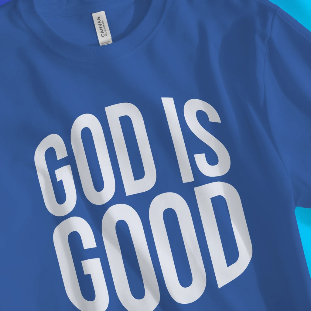 GOD IS GOOD 3.0 – Unisex Christian T-Shirt designed by 3rd Day Christian Clothing.