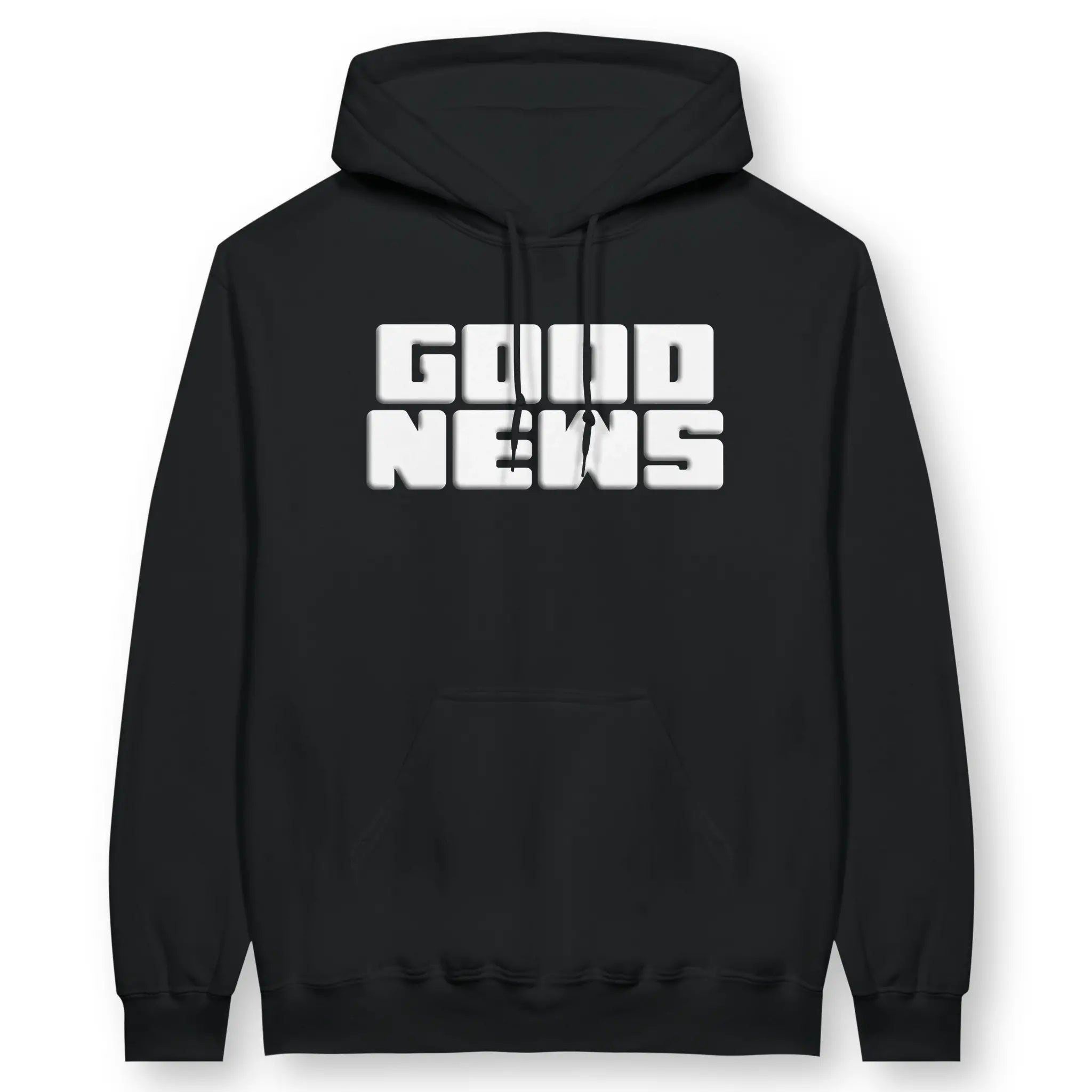 GOOD NEWS – Unisex Christian Hoodie designed by 3rd Day Christian Clothing.