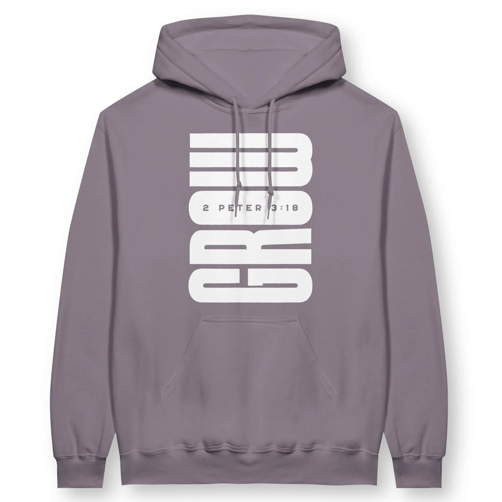 GROW (Paragon) – Unisex Christian Hoodie designed by 3rd Day Christian Clothing.