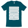 GROW in the Grace (Deep Teal) – Unisex Christian T-Shirt designed by 3rd Day Christian Clothing.