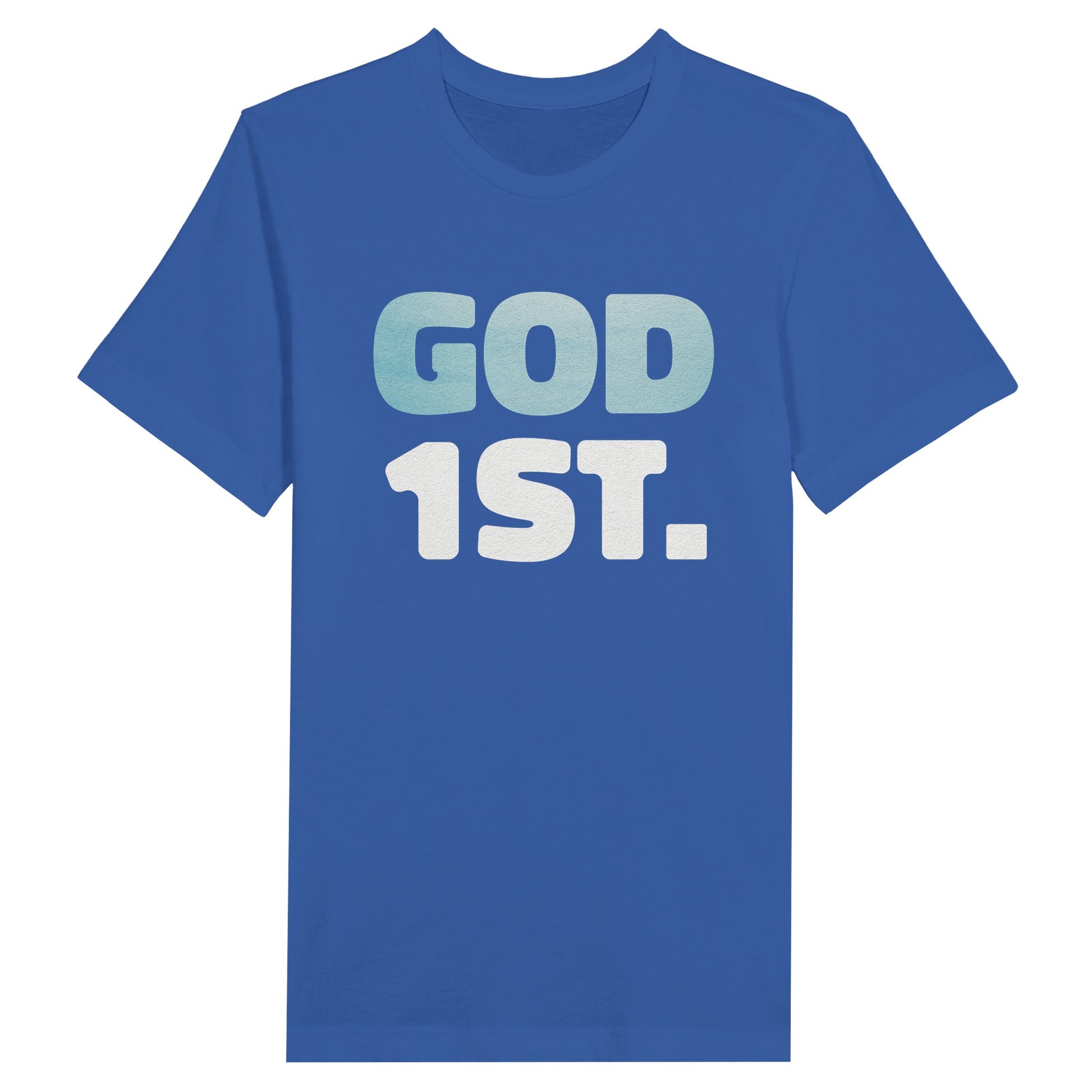 An image of God 1st. | Premium Unisex Christian T-shirt available at 3rd Day Christian Clothing UK