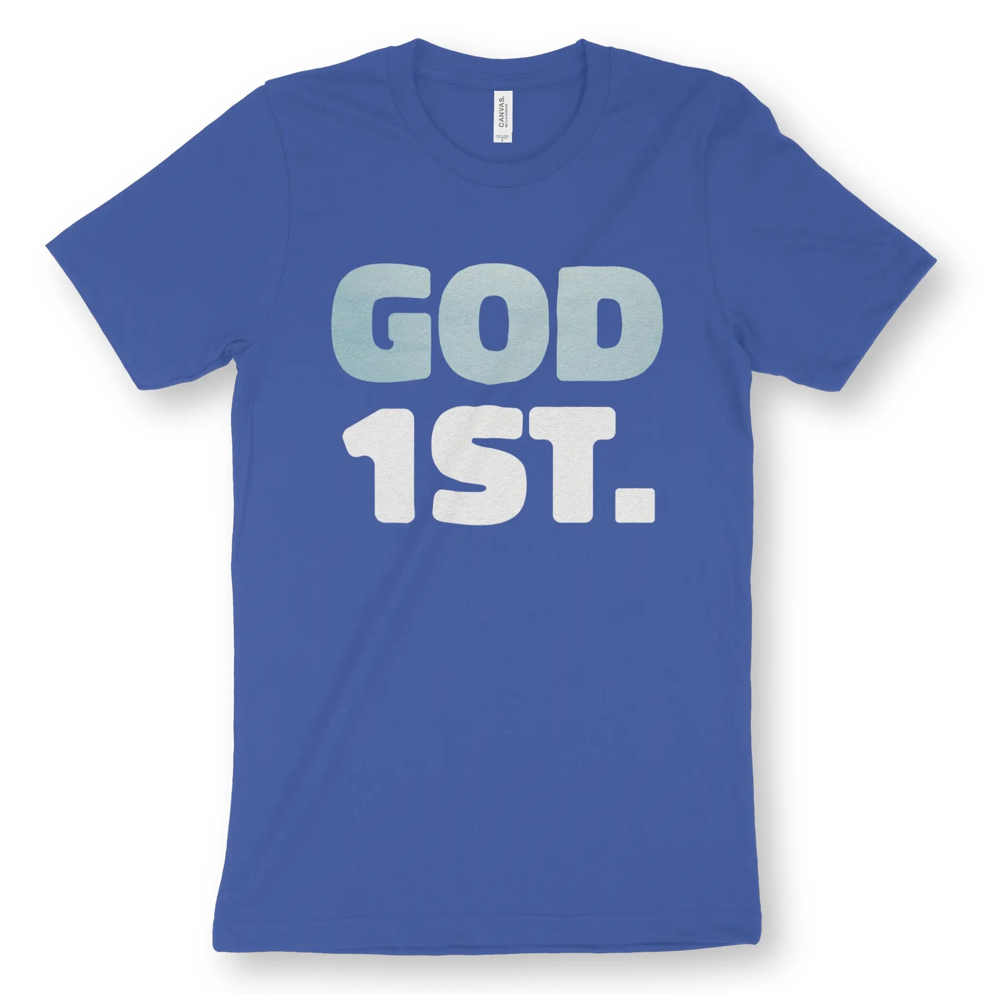 God 1st. – Unisex Christian T-Shirt designed by 3rd Day Christian Clothing.