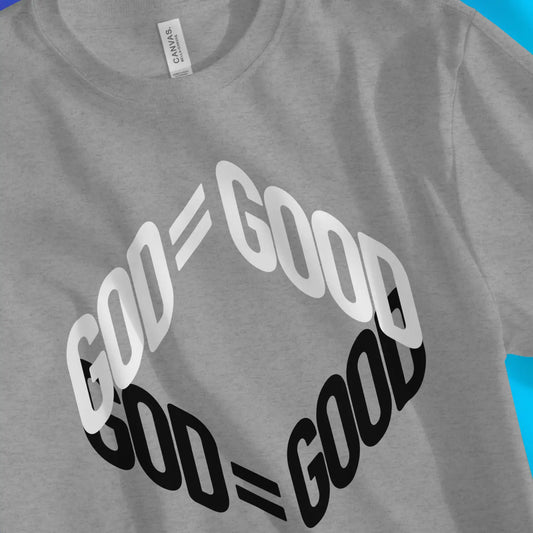 God = Good (Diamond) | Premium Unisex Christian T-Shirt designed by 3rd Day Christian Clothing.