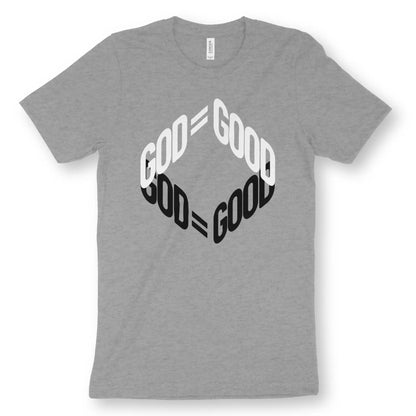 God = Good (Diamond) | Premium Unisex Christian T-Shirt designed by 3rd Day Christian Clothing.