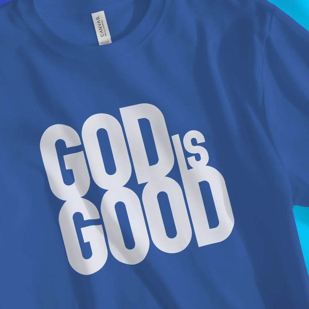 God Is Good 2.0 – Unisex Christian T-Shirt designed by 3rd Day Christian Clothing.