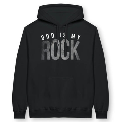 God Is My Rock | Premium Unisex Christian Hoodie designed by 3rd Day Christian Clothing.