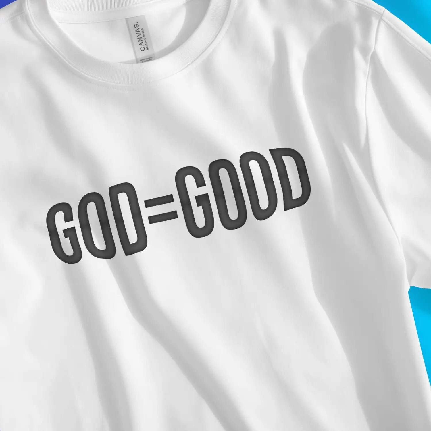 God = Good 2.0 | Premium Unisex Christian T-Shirt designed by 3rd Day Christian Clothing.