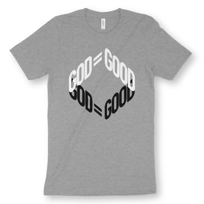 God = Good (Diamond) | Premium Unisex Christian T-Shirt designed by 3rd Day Christian Clothing.