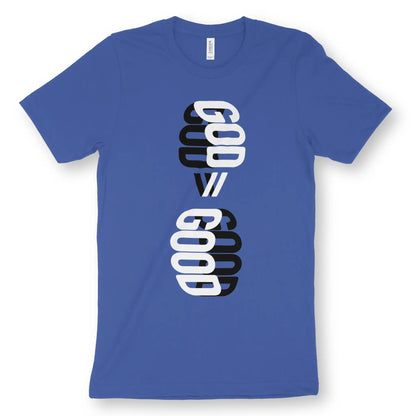 God = Good (Twirl) 2.0 | Premium Unisex Christian T-Shirt designed by 3rd Day Christian Clothing.