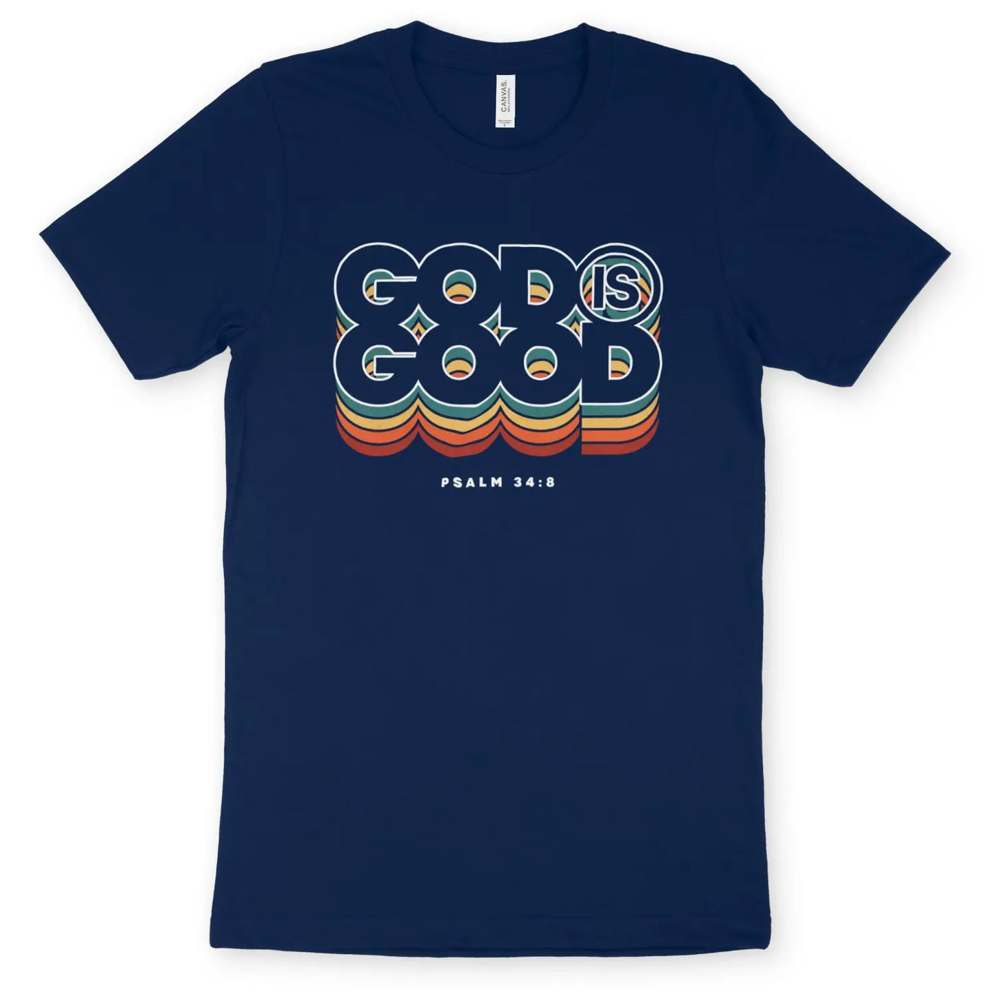 God Is Good (Colour Echo) 2.0 | Premium Unisex Christian T-Shirt