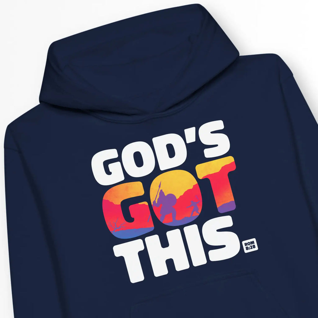 God's Got This 2.0 – Kids' Christian Hoodie designed by 3rd Day Christian Clothing.
