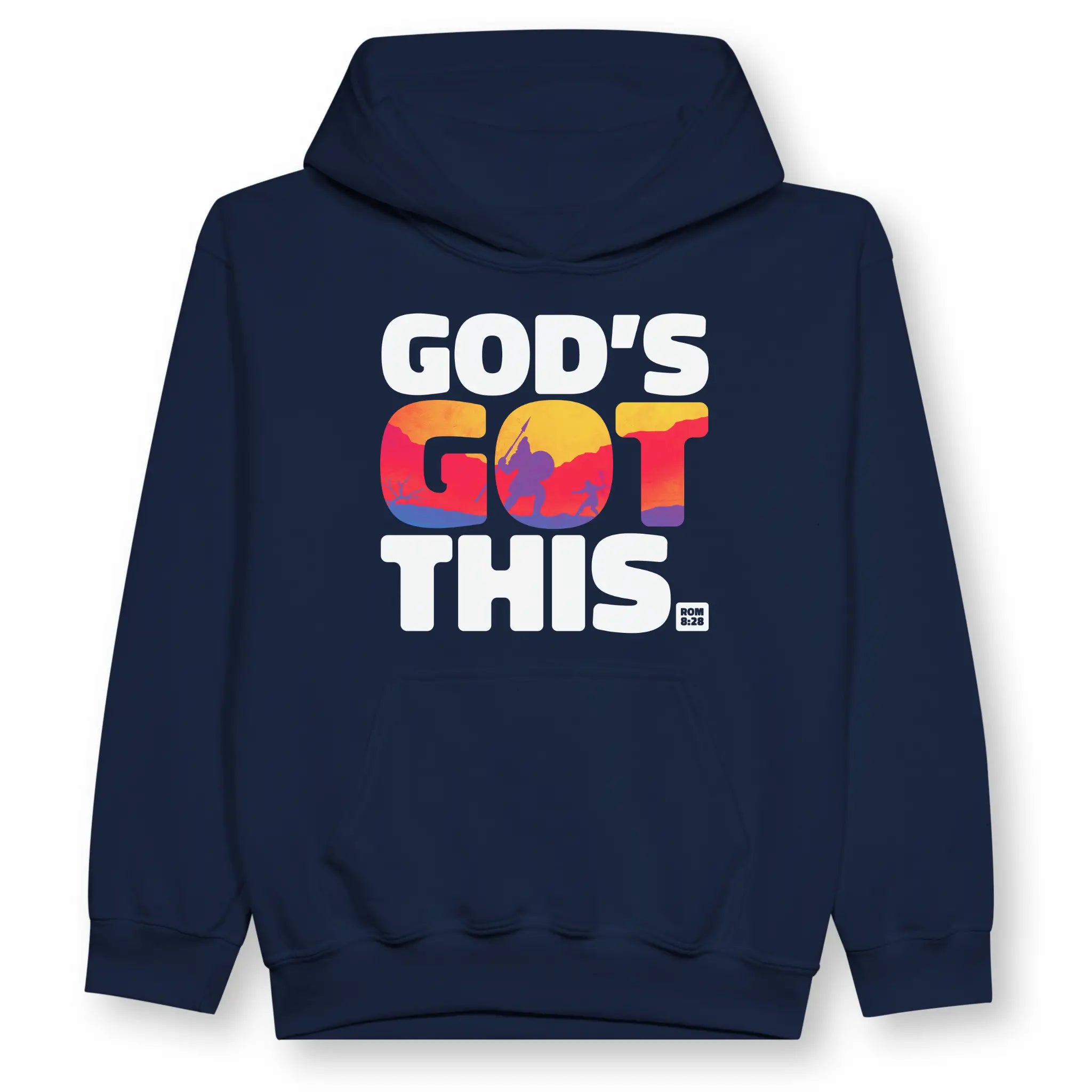 God's Got This 2.0 – Kids' Christian Hoodie designed by 3rd Day Christian Clothing.