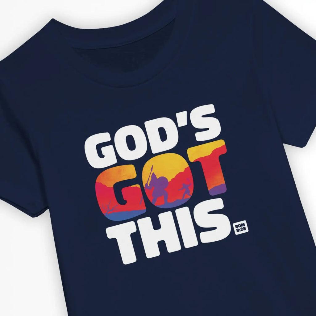 God's Got This 2.0 – Kids' Christian T-Shirt designed by 3rd Day Christian Clothing.