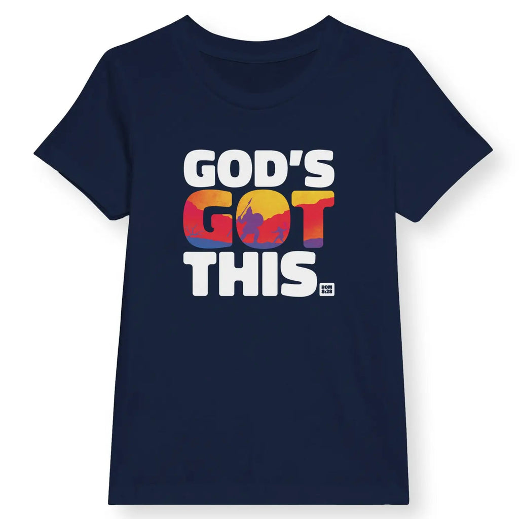 God's Got This 2.0 – Kids' Christian T-Shirt designed by 3rd Day Christian Clothing.