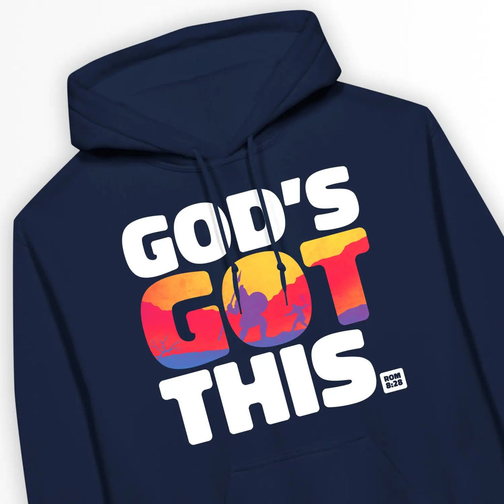 God's Got This 2.0 – Unisex Christian Hoodie designed by 3rd Day Christian Clothing.