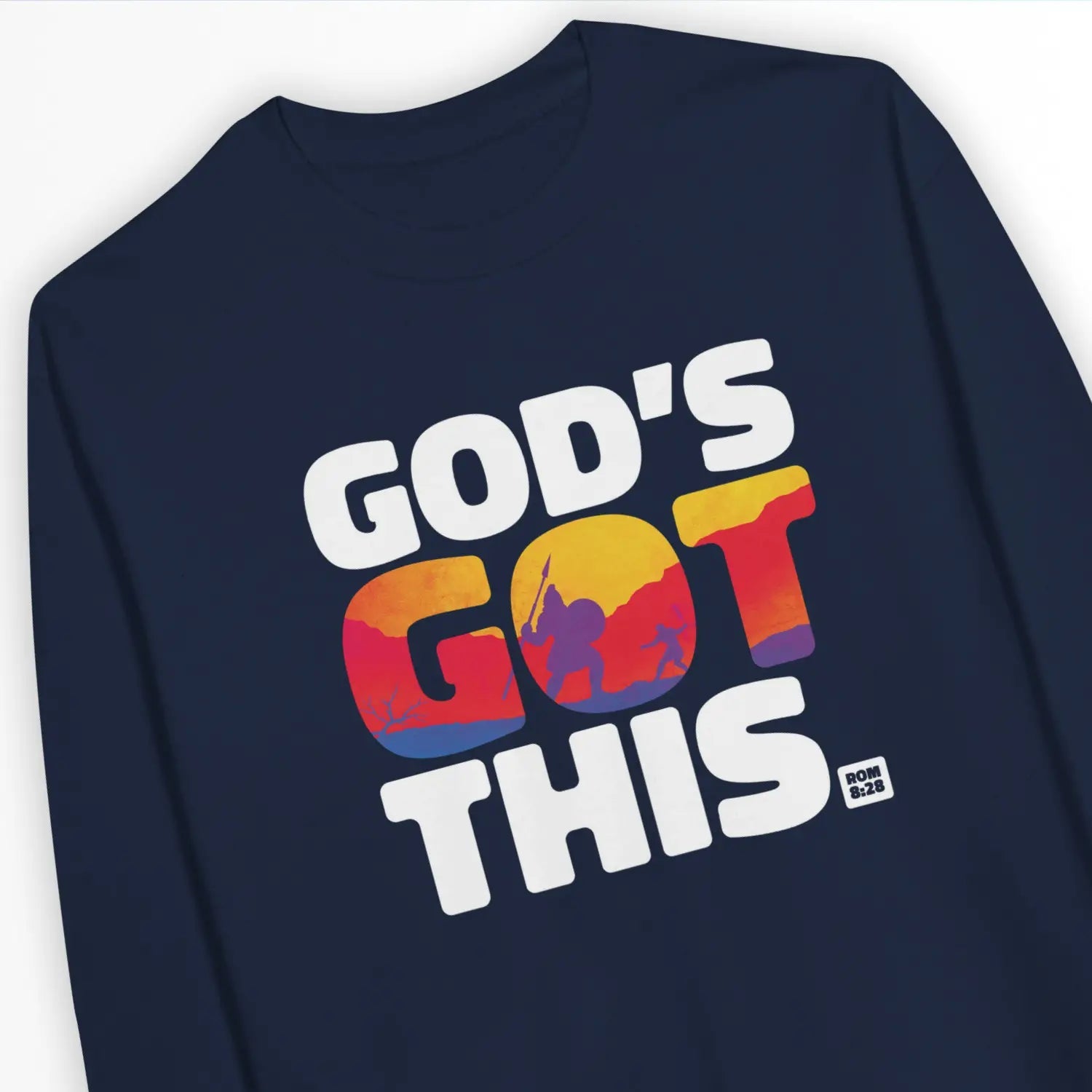 God's Got This 2.0 – Unisex Christian Sweatshirt designed by 3rd Day Christian Clothing.