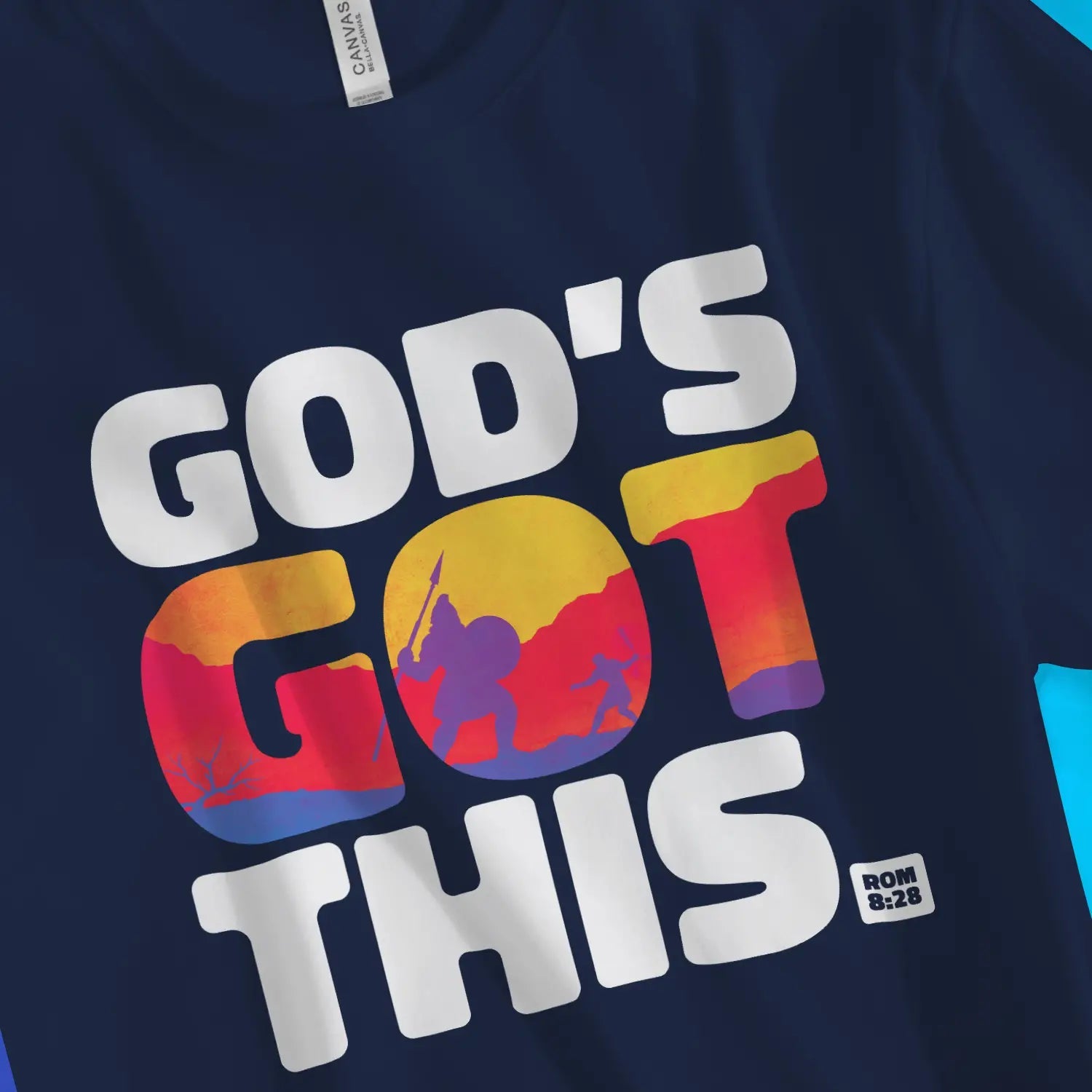 God's Got This 2.0 – Unisex Christian T-Shirt designed by 3rd Day Christian Clothing.