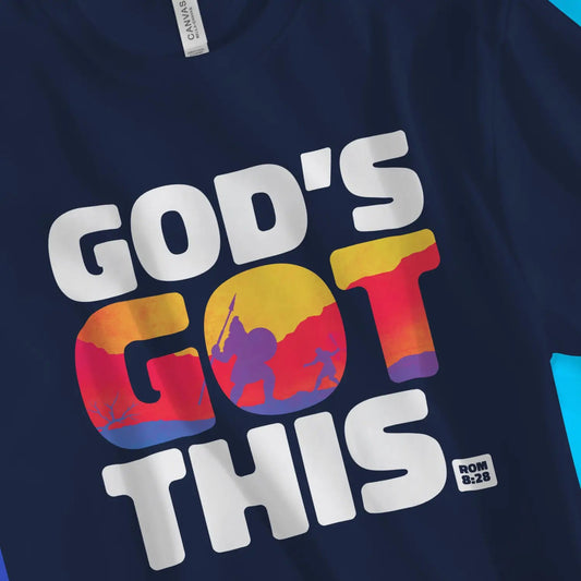 God's Got This 2.0 | Premium Unisex Christian T-Shirt designed by 3rd Day Christian Clothing.