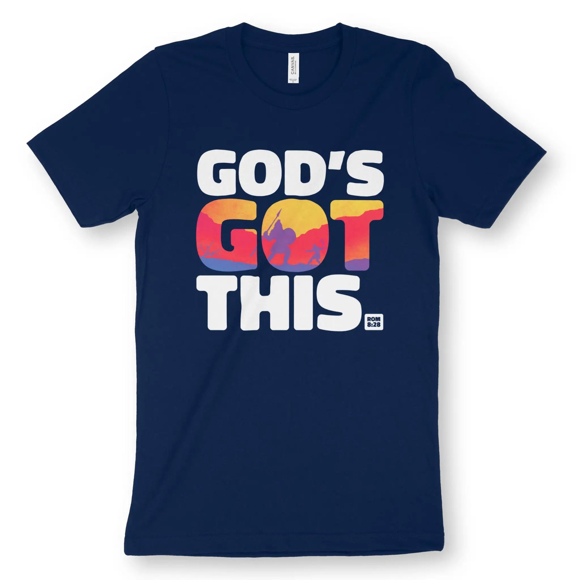 God's Got This 2.0 | Premium Unisex Christian T-Shirt designed by 3rd Day Christian Clothing.