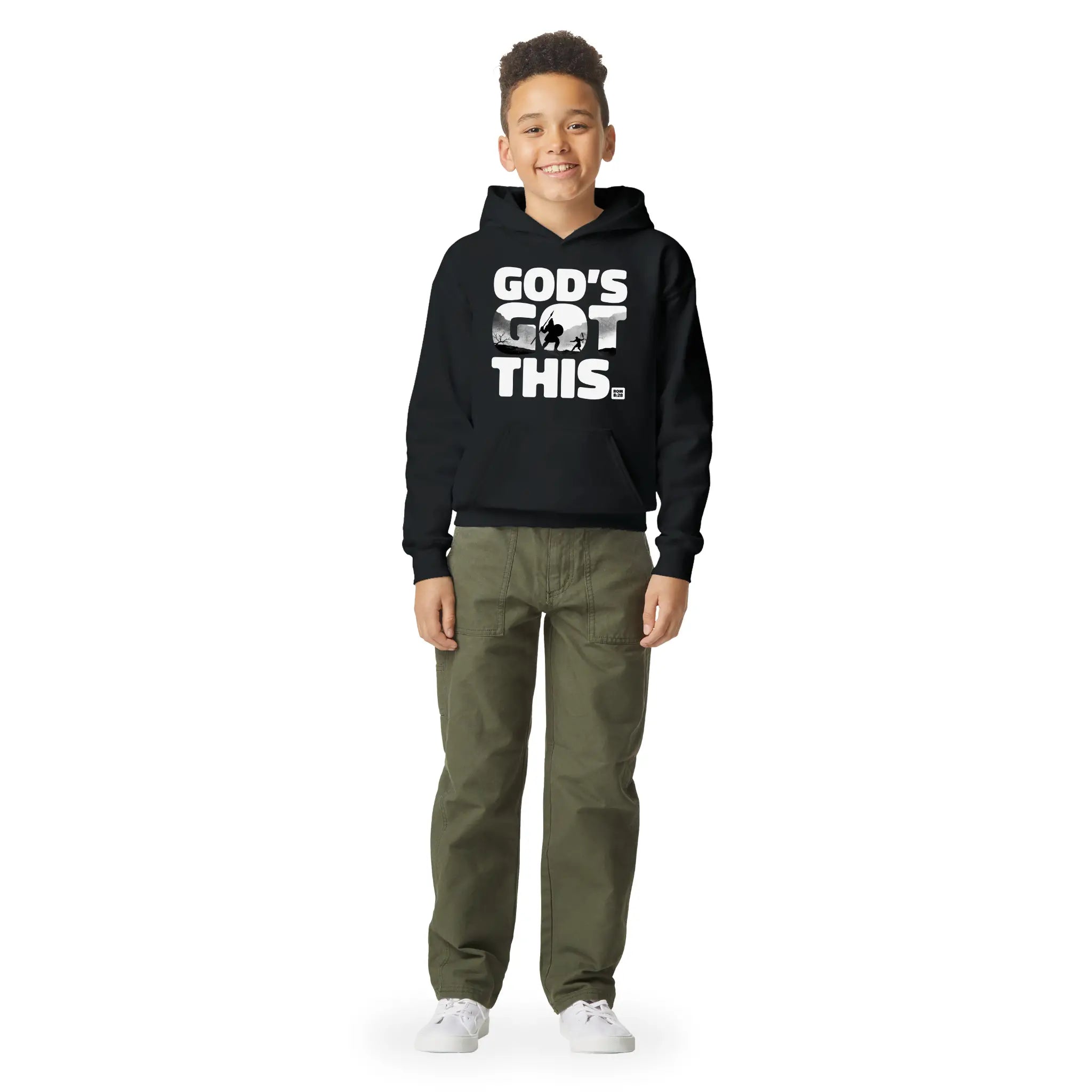 God's Got This 3.0 – Kids' Christian Hoodie designed by 3rd Day Christian Clothing.