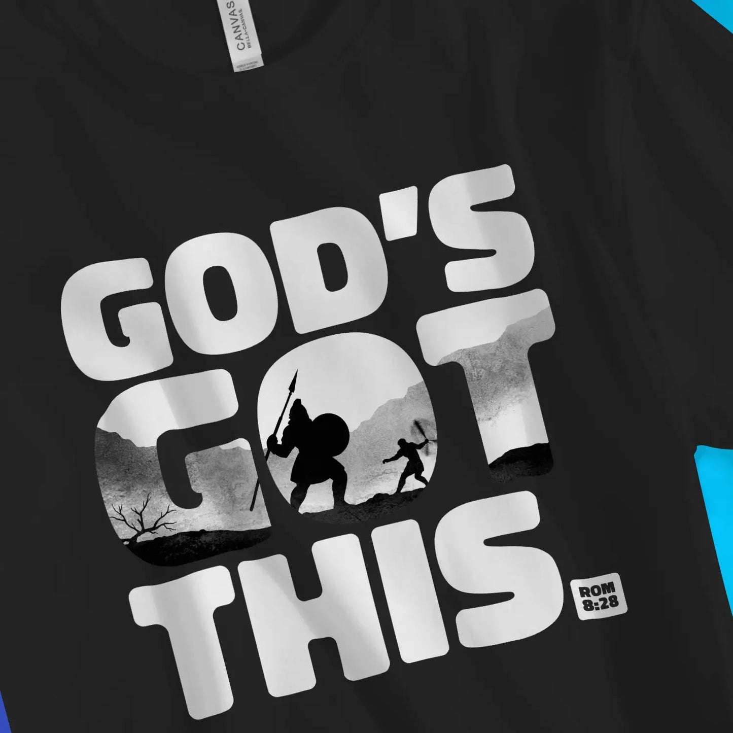 God's Got This 3.0 | Premium Unisex Christian T-Shirt designed by 3rd Day Christian Clothing.