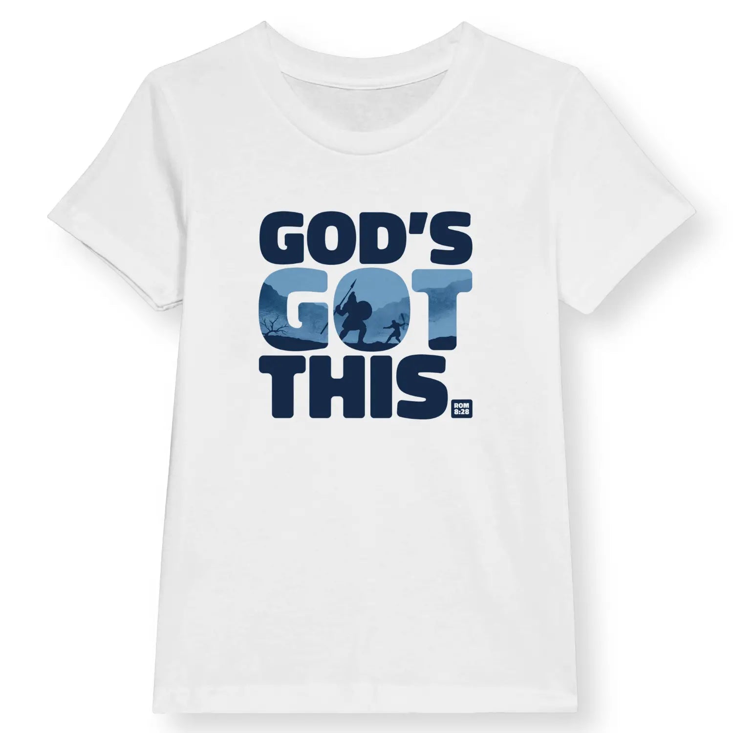 God's Got This 4.0 – Kids' Christian T-Shirt designed by 3rd Day Christian Clothing.