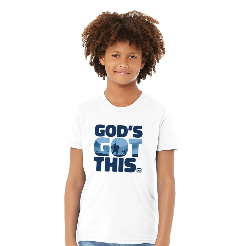 God's Got This 4.0 – Kids' Christian T-Shirt designed by 3rd Day Christian Clothing.