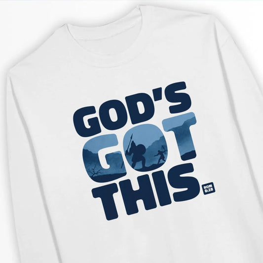 God's Got This 4.0 | Premium Unisex Christian Sweatshirt designed by 3rd Day Christian Clothing.