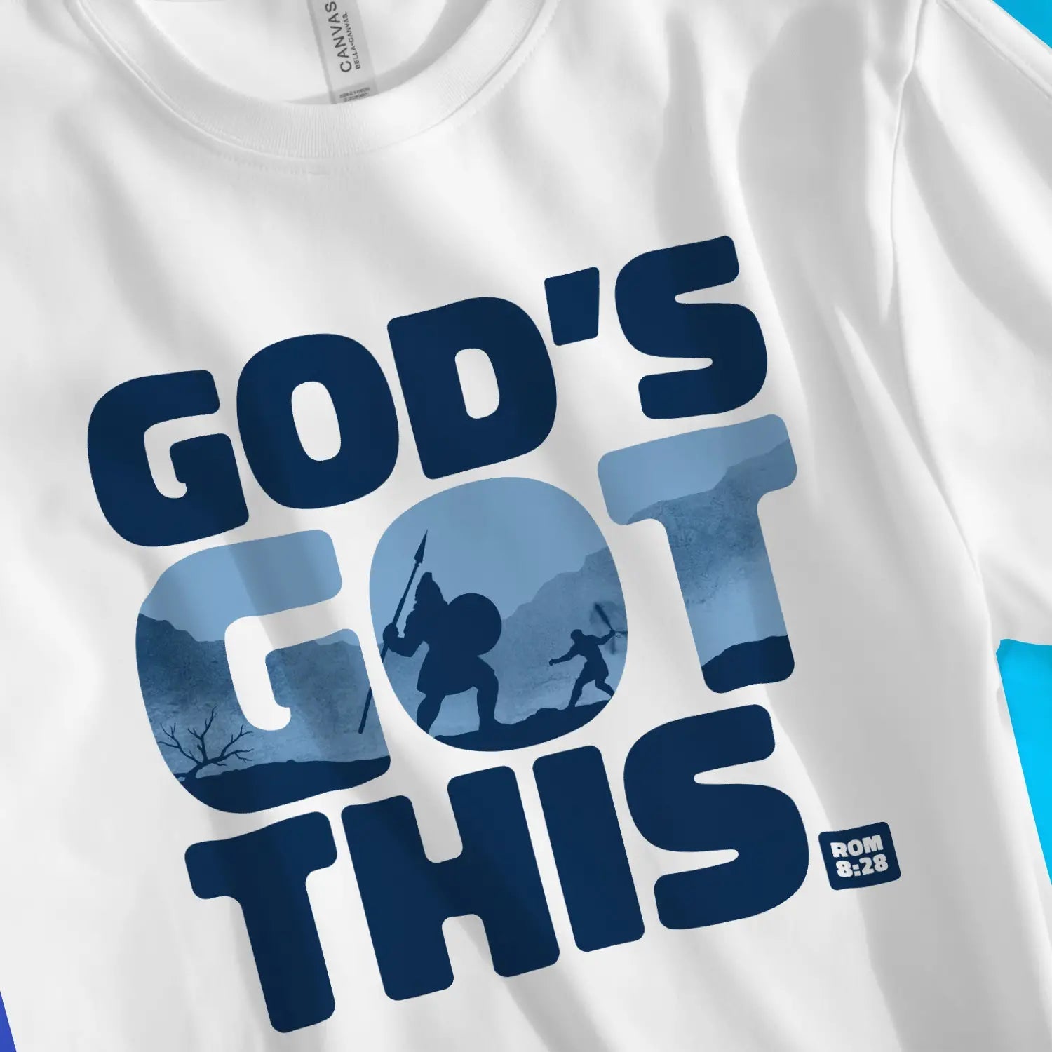 God's Got This 4.0 | Premium Unisex Christian T-Shirt designed by 3rd Day Christian Clothing.