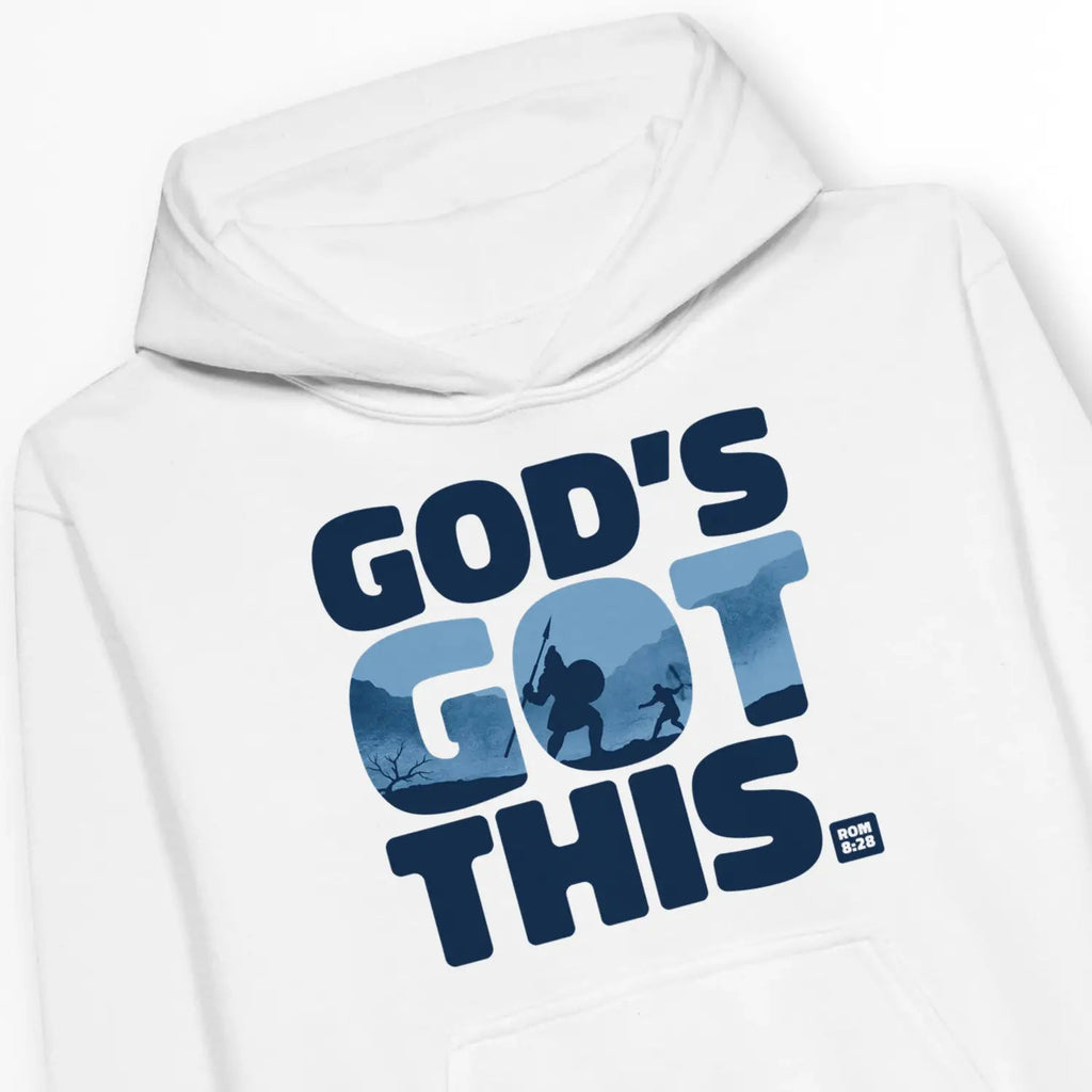 God's Got This 4.0 – Kids' Christian Hoodie designed by 3rd Day Christian Clothing.