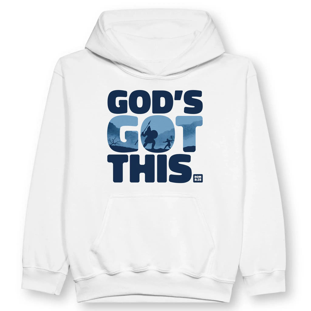 God's Got This 4.0 – Kids' Christian Hoodie designed by 3rd Day Christian Clothing.