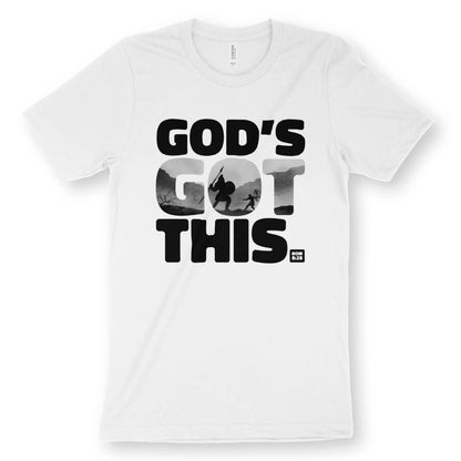 God's Got This 5.0 | Premium Unisex Christian T-Shirt designed by 3rd Day Christian Clothing.