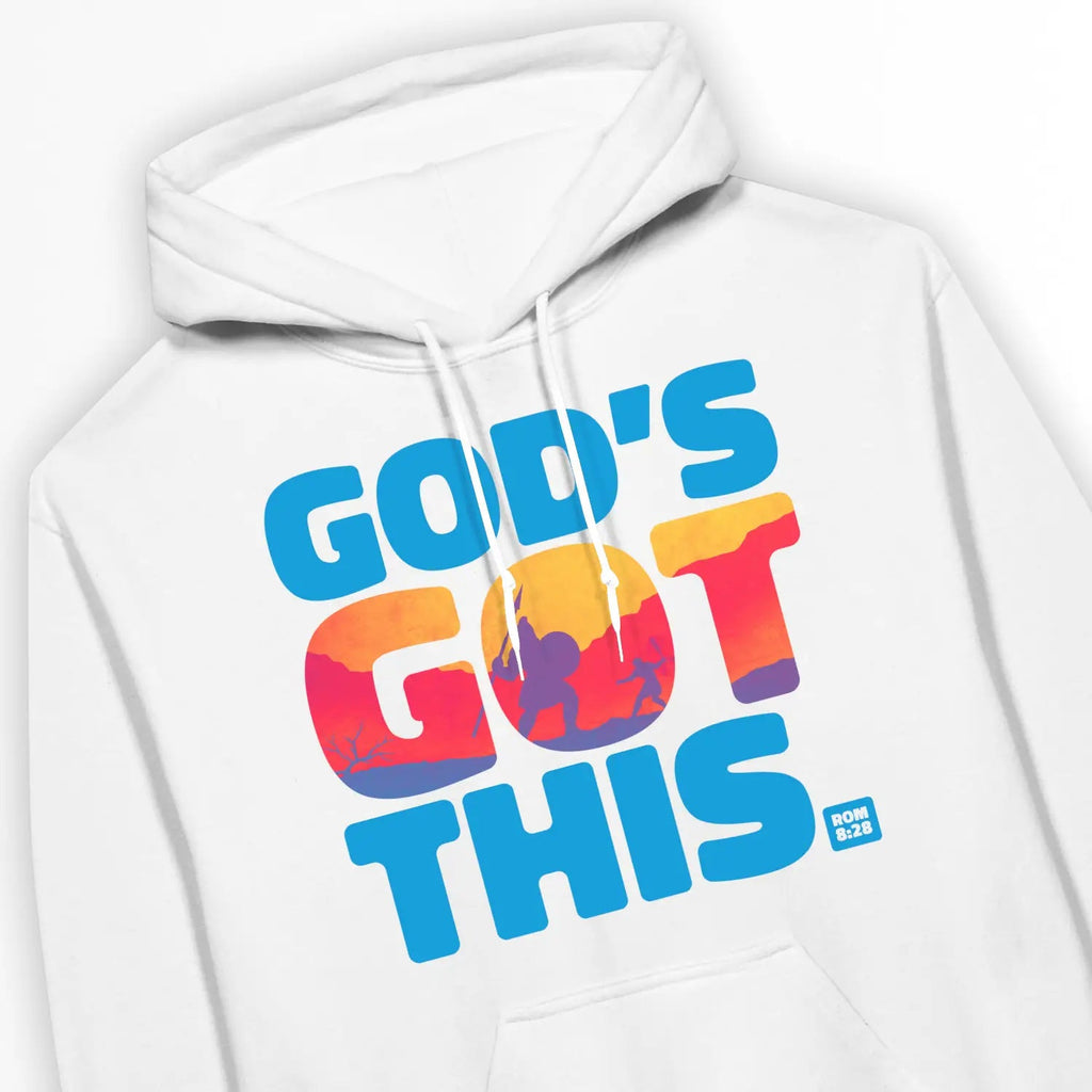 God's Got This – Unisex Christian Hoodie designed by 3rd Day Christian Clothing.