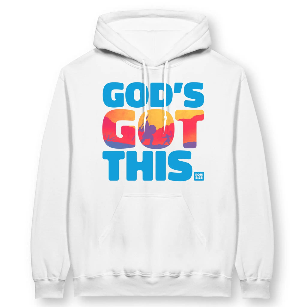 God's Got This – Unisex Christian Hoodie designed by 3rd Day Christian Clothing.